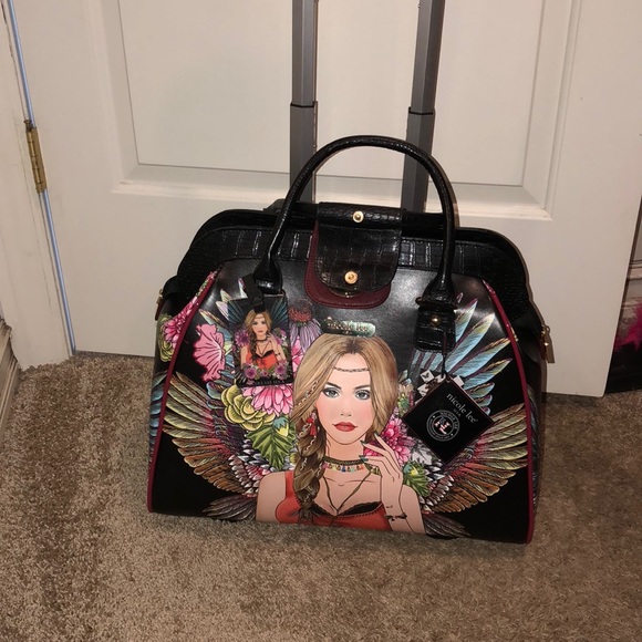 Nicole Lee Handbags - NWT Nicole Lee Overnight Rolling Travel Bag